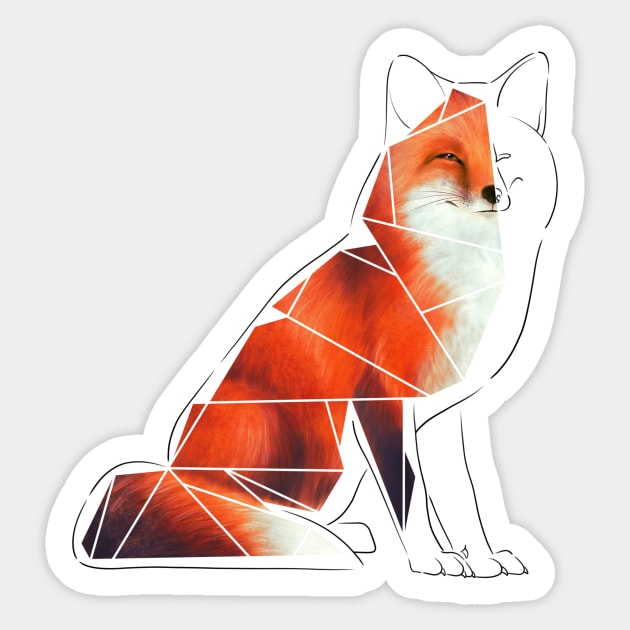 Red Fox Sticker by ImaginativeWild